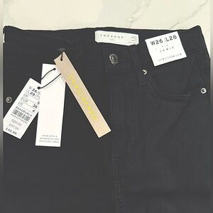 NWT never worn Topshop black jeans